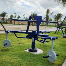 Khu dụng cụ thể thao ngoài trời lắp đặt trọn gói năm 2026, gồm các thiết bị tập luyện cho khu dân cư và xã phường.